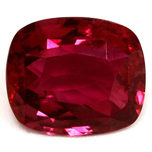 Ruby Cushion 2.18 carat Red Photo