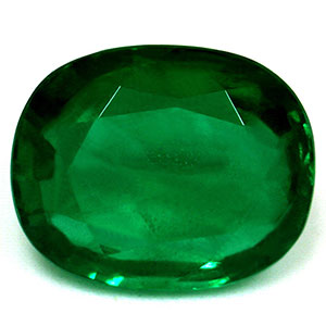 Emerald Cushion 3.30 carat Green Photo