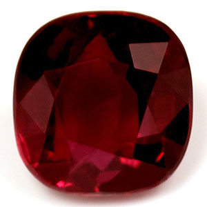Ruby Cushion 2.52 carat Red Photo