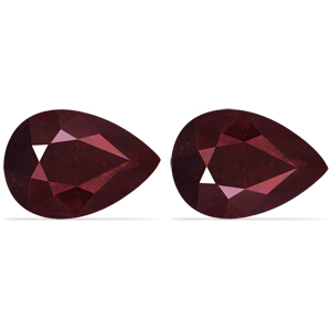 1.25 carat Pear Ruby - Gemstone Thumbnail