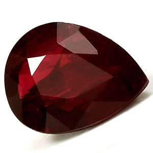 1.41 carat Pear Ruby - Gemstone Thumbnail