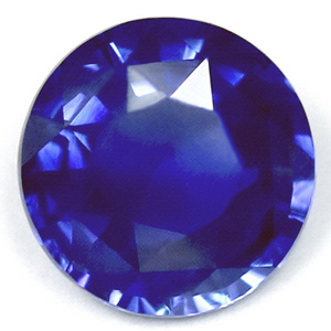 1.26 carat Round Sapphire - Gemstone Thumbnail
