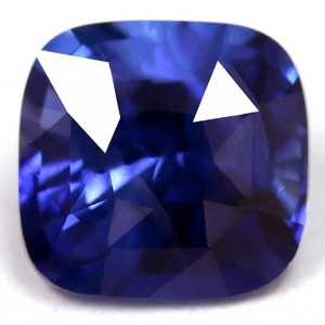 Sapphire Cushion 1.23 carat Blue Photo