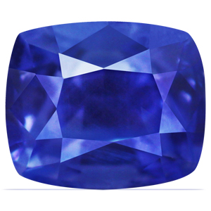 Sapphire Cushion 0.76 carat Blue Photo