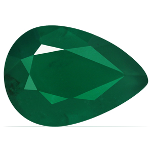 Emerald Pear 0.98 carat Green Photo