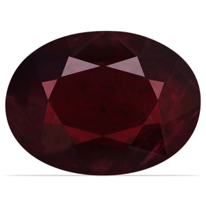 Ruby Oval 0.66 carat Red Photo