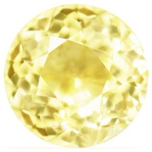 Sapphire Round 1.17 carat Yellow Photo