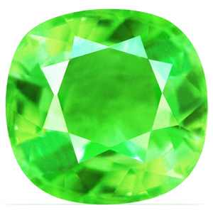1.39 carat Cushion Tsavorite - Gemstone Thumbnail