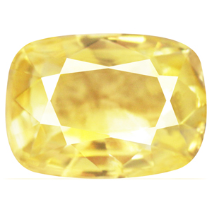 Sapphire Cushion 1.08 carat Yellow Photo