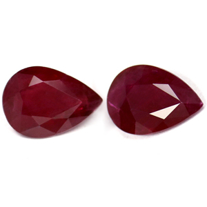 1.30 carat Pear Ruby - Gemstone Thumbnail
