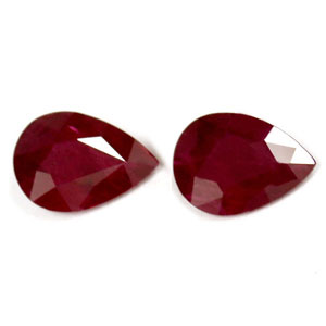 1.27 carat Pear Ruby - Gemstone Thumbnail