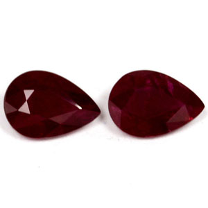 1.38 carat Pear Ruby - Gemstone Thumbnail