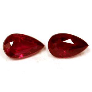 0.56 carat Pear Ruby - Gemstone Thumbnail