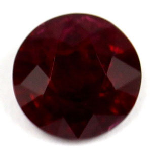 1.25 carat Round Ruby - Gemstone Thumbnail