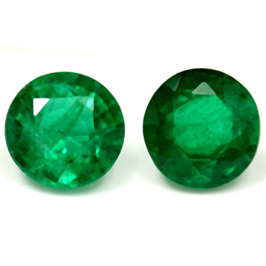 1.25 carat Round Emerald - Gemstone Thumbnail
