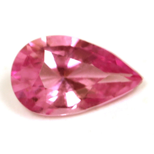 Sapphire Pear 0.97 carat Pink Photo
