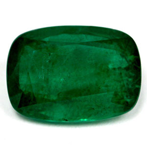 Emerald Cushion 6.10 carat Green Photo