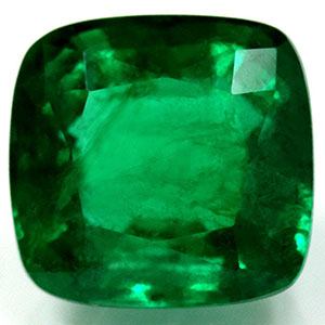 Emerald Cushion 2.35 carat Green Photo
