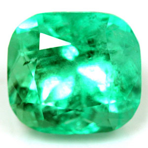 Emerald Cushion 7.73 carat Green Photo