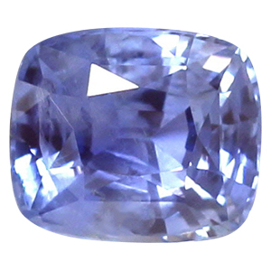 2.18 Carat Cushion Cut Blue Sapphire