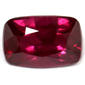 Ruby Cushion 0.99 carat Red Photo