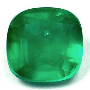 Emerald Cushion 0.88 carat Green Photo