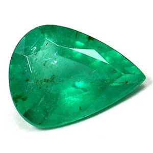 Emerald Pear 0.92 carat Green Photo