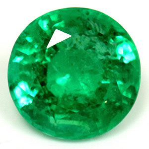 Emerald Round 0.70 carat Green Photo