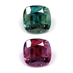 Alexandrite Cushion 1.11 carat Green Photo