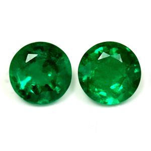 0.97 carat Round Emerald - Gemstone Thumbnail