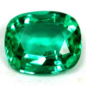 Emerald Cushion 0.57 carat Green Photo