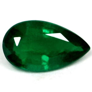 Emerald Pear 0.75 carat Green Photo