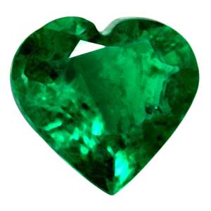 1.37 carat Heart Emerald - Gemstone Thumbnail