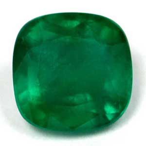Emerald Cushion 1.28 carat Green Photo