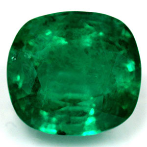 Emerald Cushion 2.65 carat Green Photo
