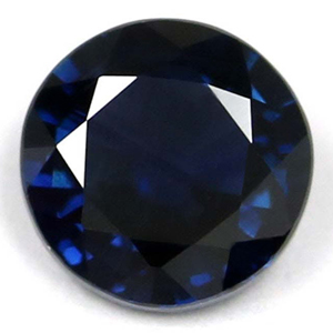 Sapphire Round 0.83 carat Blue Photo