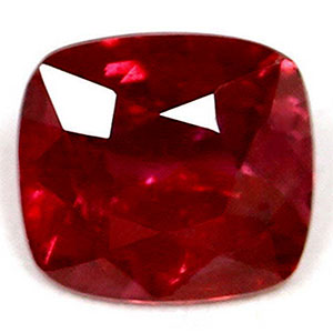 Ruby Cushion 0.69 carat Red Photo