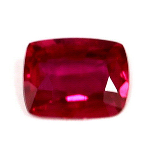 Ruby Cushion 0.61 carat Red Photo