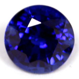 Sapphire Round 0.65 carat Blue Photo