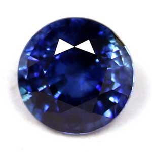 Sapphire Round 0.70 carat Blue Photo