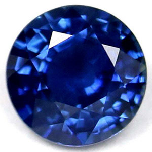 Sapphire Round 0.63 carat Blue Photo