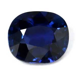 Sapphire Cushion 1.06 carat Blue Photo