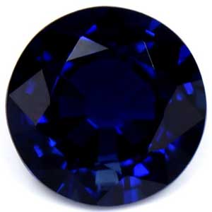 0.90 carat Round Sapphire - Gemstone Thumbnail