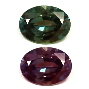 Alexandrite Oval 0.93 carat Green Photo