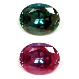 Alexandrite Oval 0.93 carat Green Photo