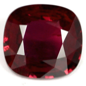 Ruby Cushion 2.46 carat Red Photo