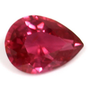 Ruby Pear 1.01 carat Red Photo