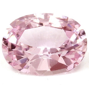 Sapphire Oval 0.88 carat Orange Pink Photo