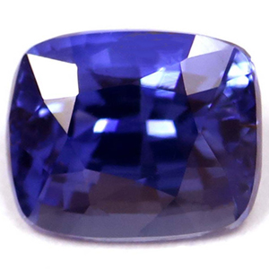 Sapphire Cushion 1.06 carat Blue Photo