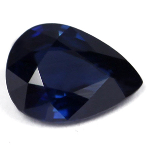 Sapphire Pear 1.19 carat Blue Photo